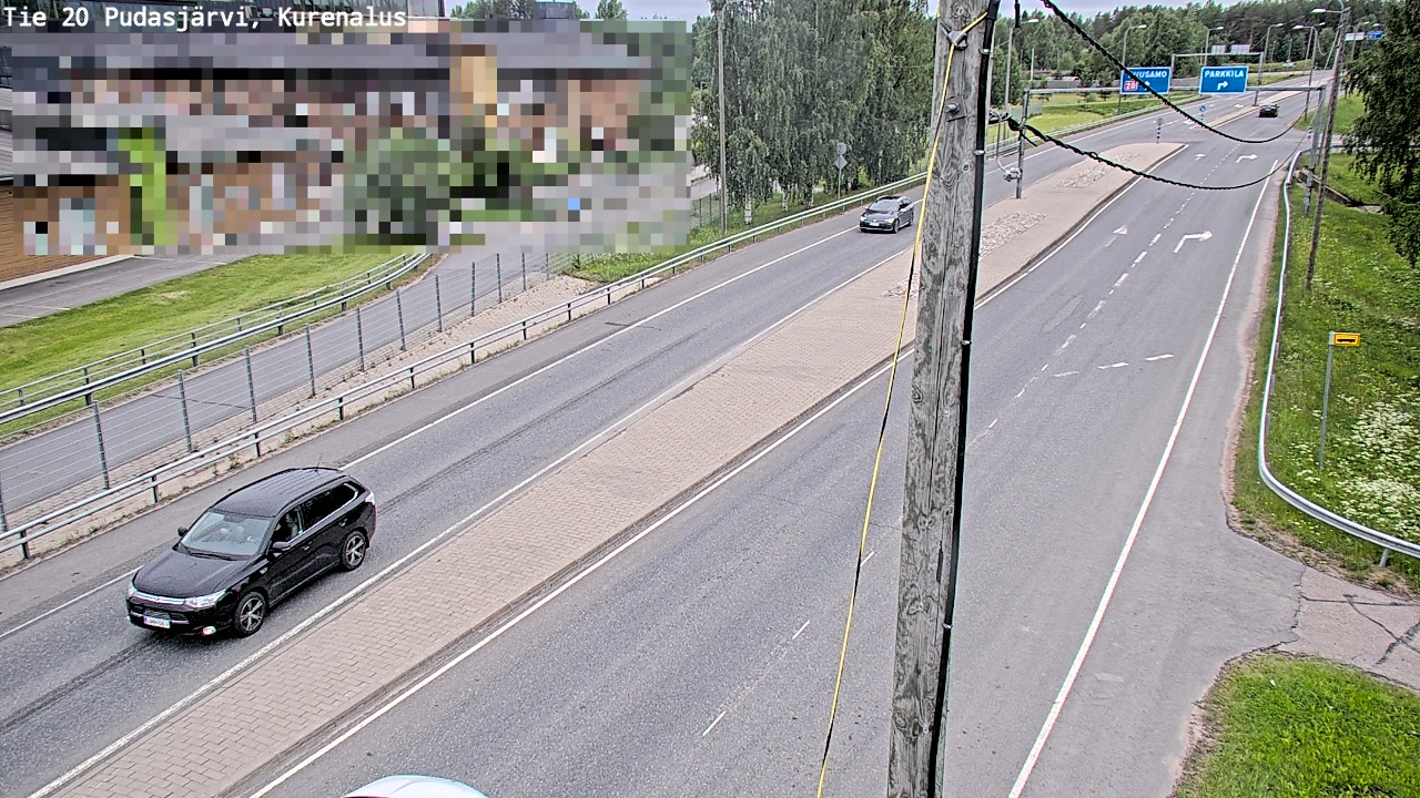 Kelikamerat Kuva Tie 20 Pudasjärvi, Kurenalus, Pudasjärvi, Pohjois-Pohjanmaa