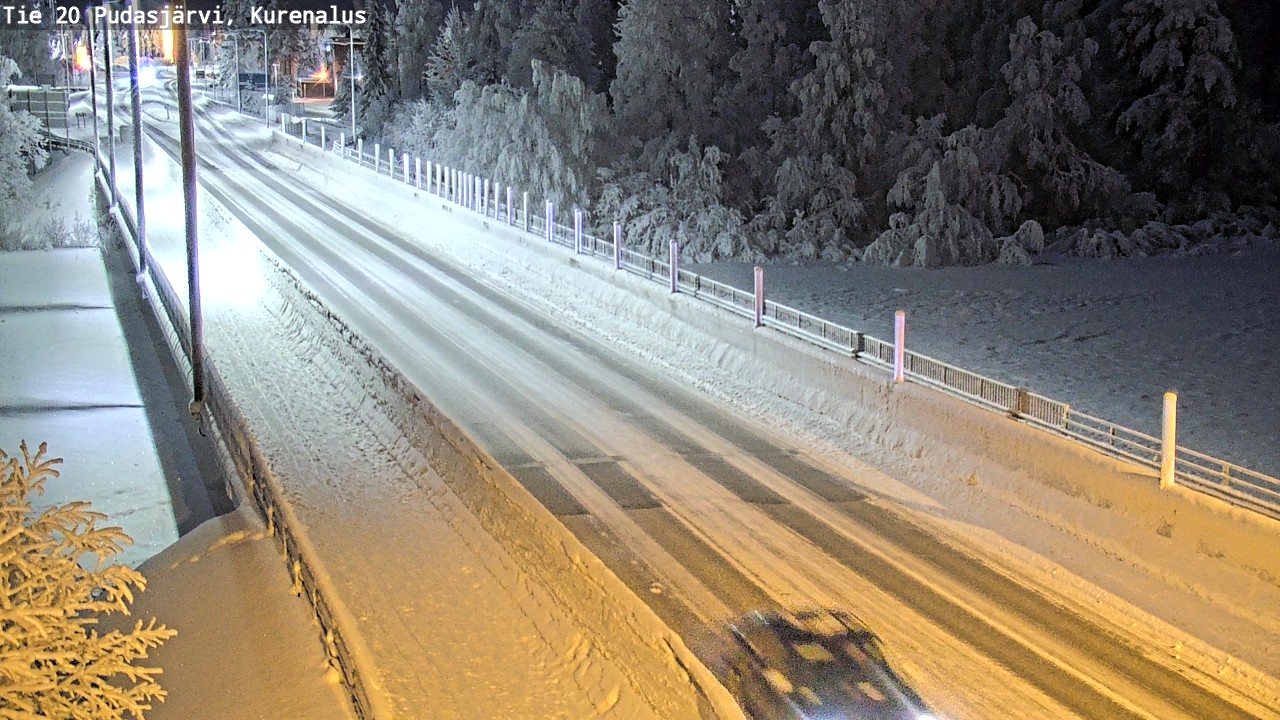 Kelikamerat Kuva Tie 20 Pudasjärvi, Kurenalus, Pudasjärvi, Pohjois-Pohjanmaa