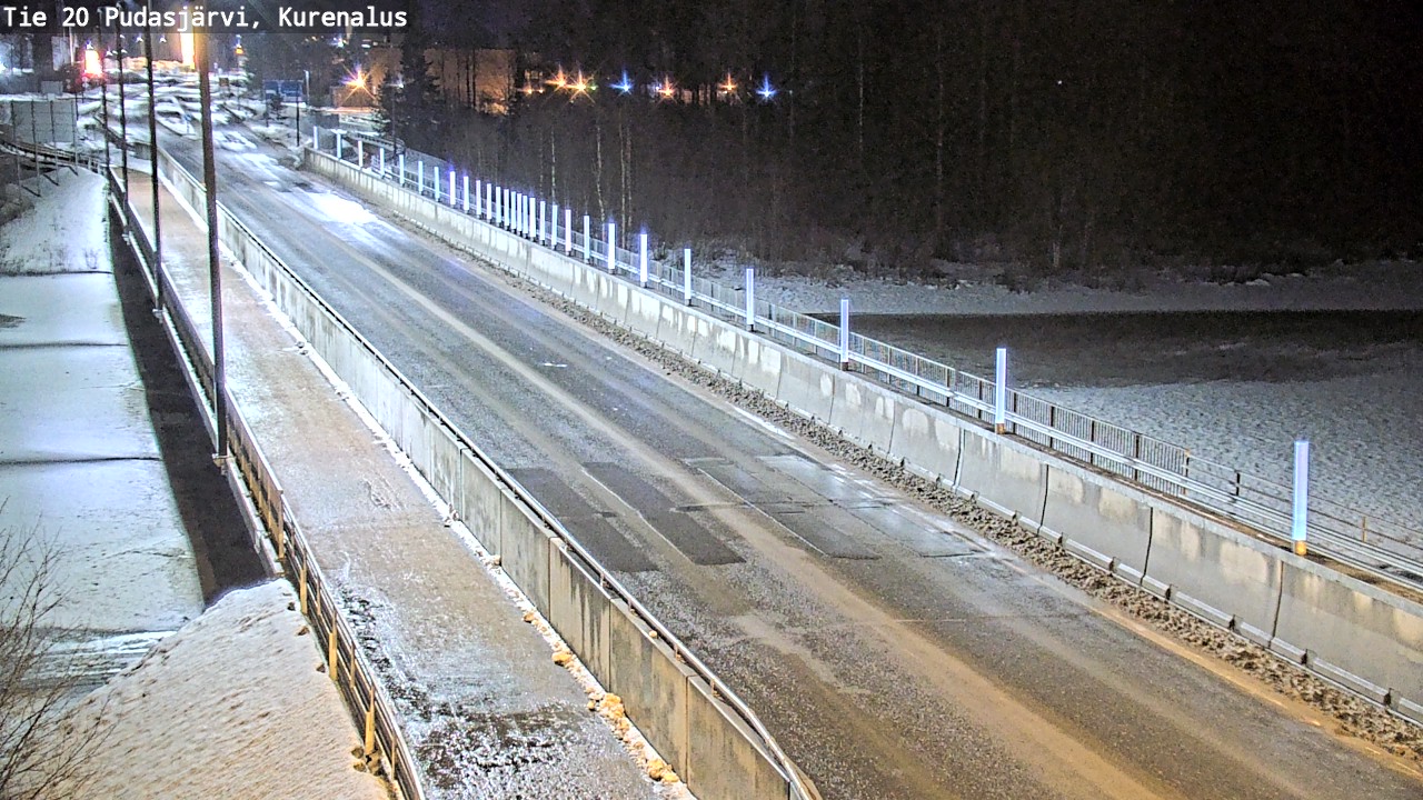 Kelikamerat Kuva Tie 20 Pudasjärvi, Kurenalus, Pudasjärvi, Pohjois-Pohjanmaa