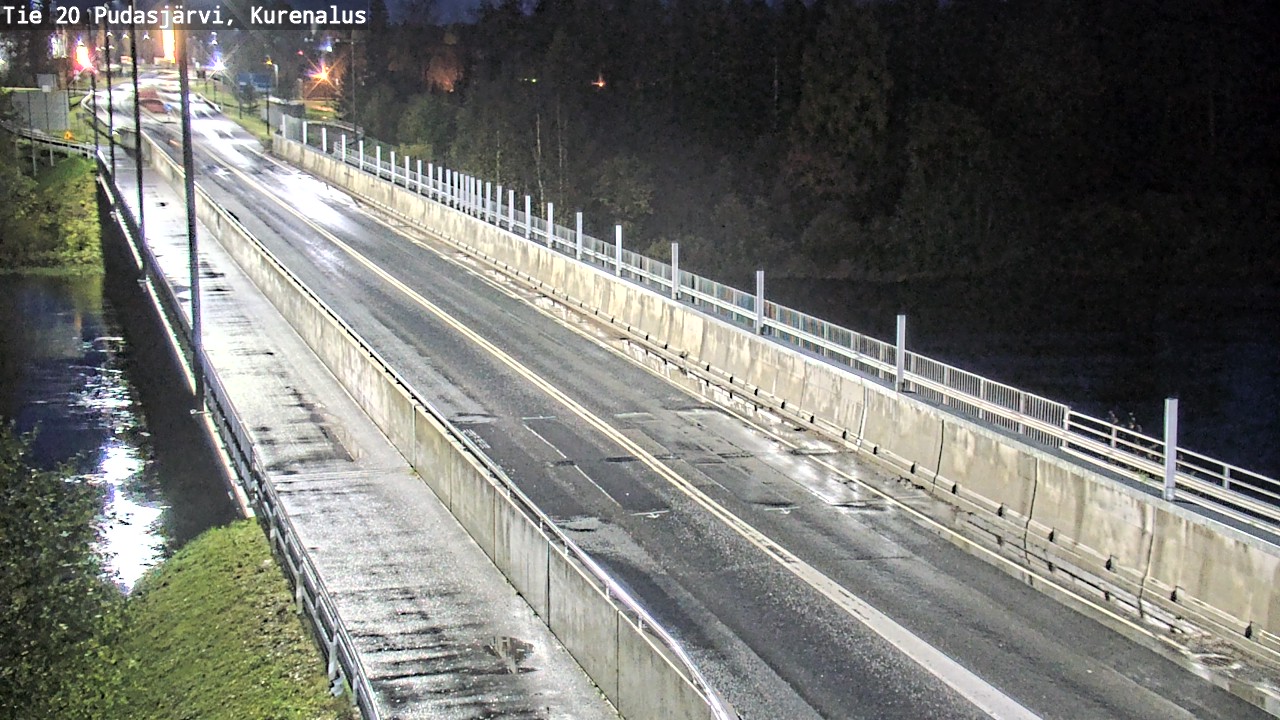 Weather Camera Image Road 20 Pudasjärvi, Kurenalus, Pudasjärvi, Pohjois-Pohjanmaa