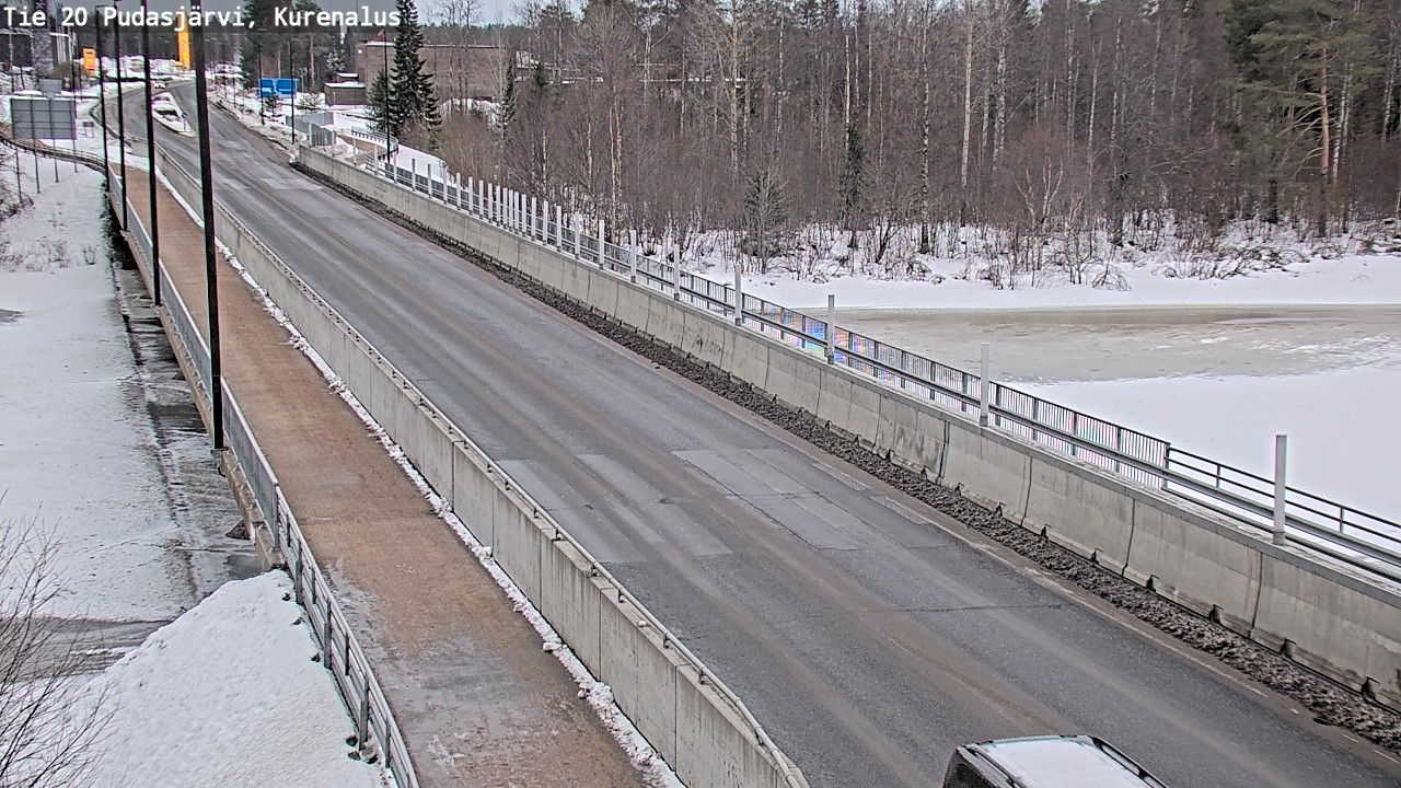 Kelikamerat Kuva Tie 20 Pudasjärvi, Kurenalus, Pudasjärvi, Pohjois-Pohjanmaa