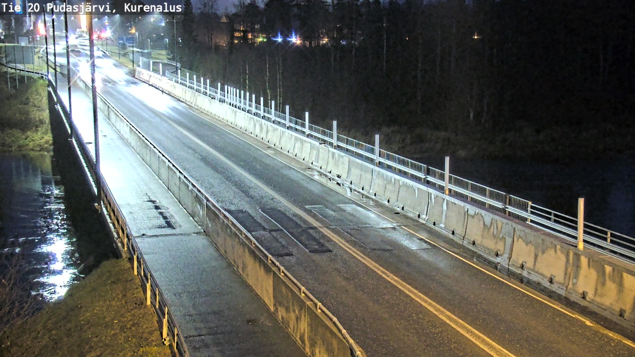 Kelikamerat Kuva Tie 20 Pudasjärvi, Kurenalus, Pudasjärvi, Pohjois-Pohjanmaa