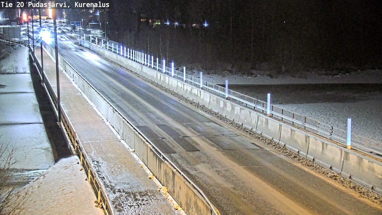 Kelikamerat Kuva Tie 20 Pudasjärvi, Kurenalus, Pudasjärvi, Pohjois-Pohjanmaa