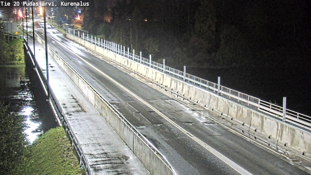 Weather Camera Image Road 20 Pudasjärvi, Kurenalus, Pudasjärvi, Pohjois-Pohjanmaa