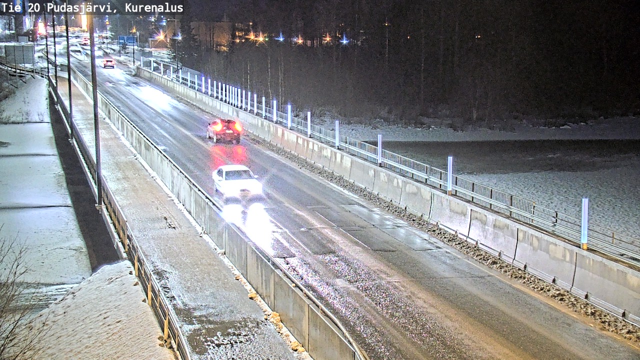 Kelikamerat Kuva Tie 20 Pudasjärvi, Kurenalus, Pudasjärvi, Pohjois-Pohjanmaa