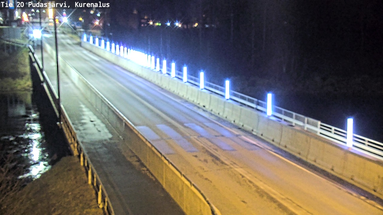 Kelikamerat Kuva Tie 20 Pudasjärvi, Kurenalus, Pudasjärvi, Pohjois-Pohjanmaa