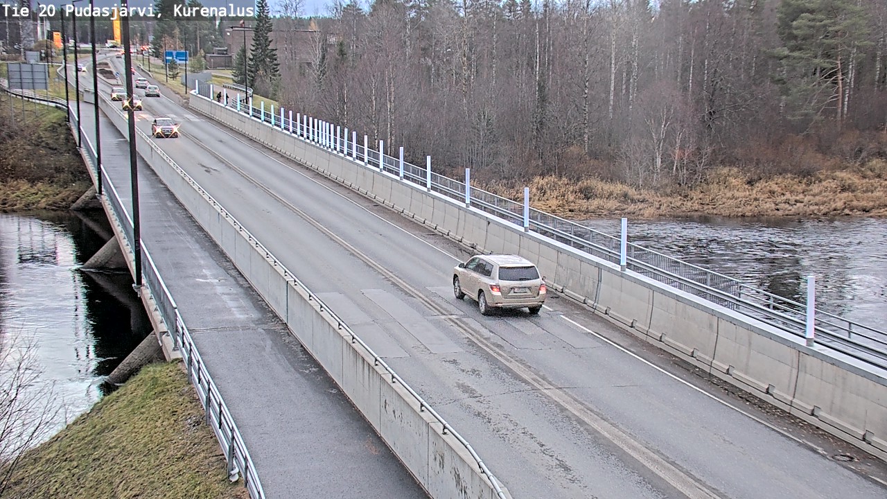 Kelikamerat Kuva Tie 20 Pudasjärvi, Kurenalus, Pudasjärvi, Pohjois-Pohjanmaa