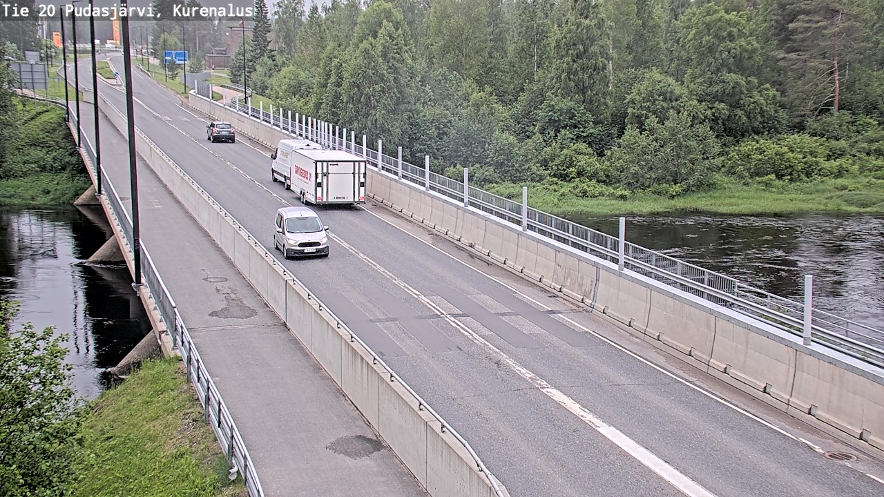 Kelikamerat Kuva Tie 20 Pudasjärvi, Kurenalus, Pudasjärvi, Pohjois-Pohjanmaa