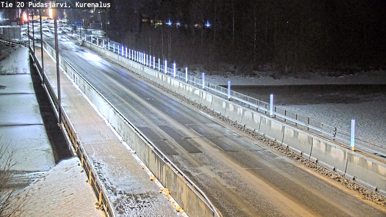 Kelikamerat Kuva Tie 20 Pudasjärvi, Kurenalus, Pudasjärvi, Pohjois-Pohjanmaa