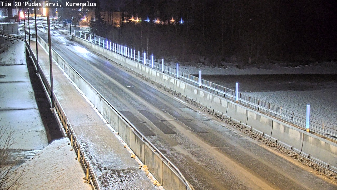 Kelikamerat Kuva Tie 20 Pudasjärvi, Kurenalus, Pudasjärvi, Pohjois-Pohjanmaa