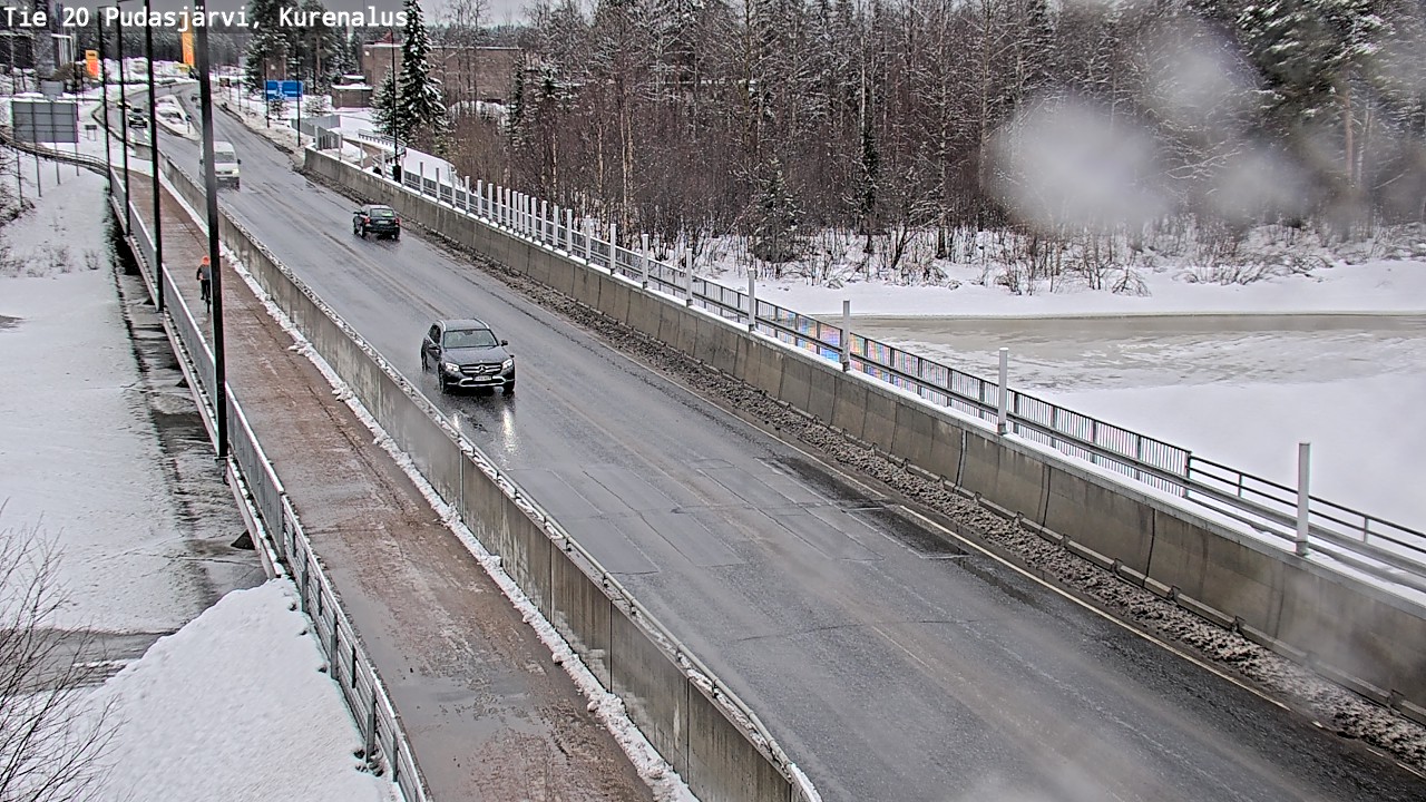 Kelikamerat Kuva Tie 20 Pudasjärvi, Kurenalus, Pudasjärvi, Pohjois-Pohjanmaa