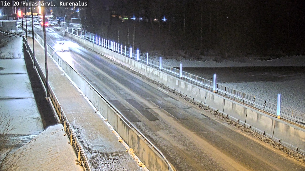 Kelikamerat Kuva Tie 20 Pudasjärvi, Kurenalus, Pudasjärvi, Pohjois-Pohjanmaa