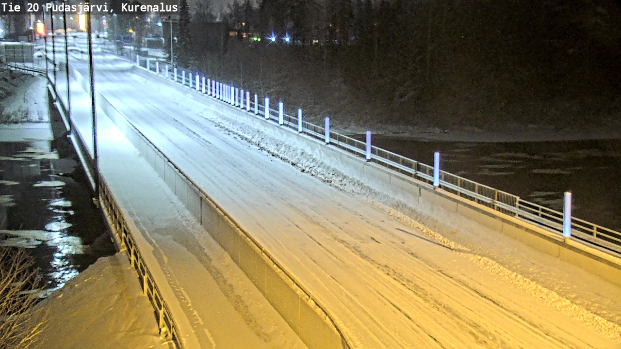 Kelikamerat Kuva Tie 20 Pudasjärvi, Kurenalus, Pudasjärvi, Pohjois-Pohjanmaa