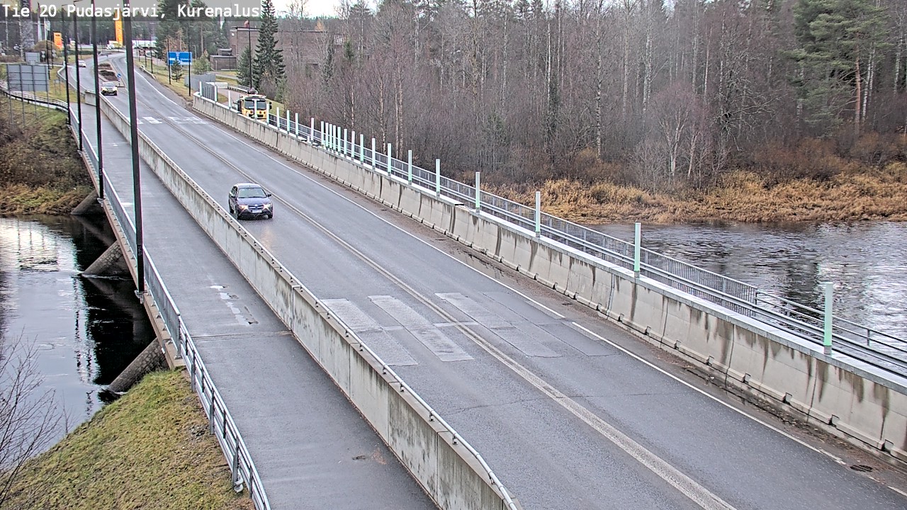 Kelikamerat Kuva Tie 20 Pudasjärvi, Kurenalus, Pudasjärvi, Pohjois-Pohjanmaa