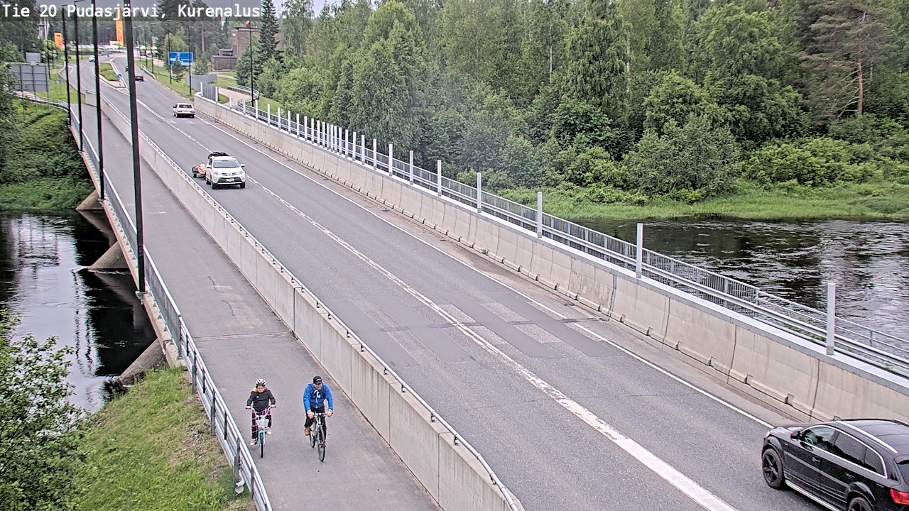 Kelikamerat Kuva Tie 20 Pudasjärvi, Kurenalus, Pudasjärvi, Pohjois-Pohjanmaa