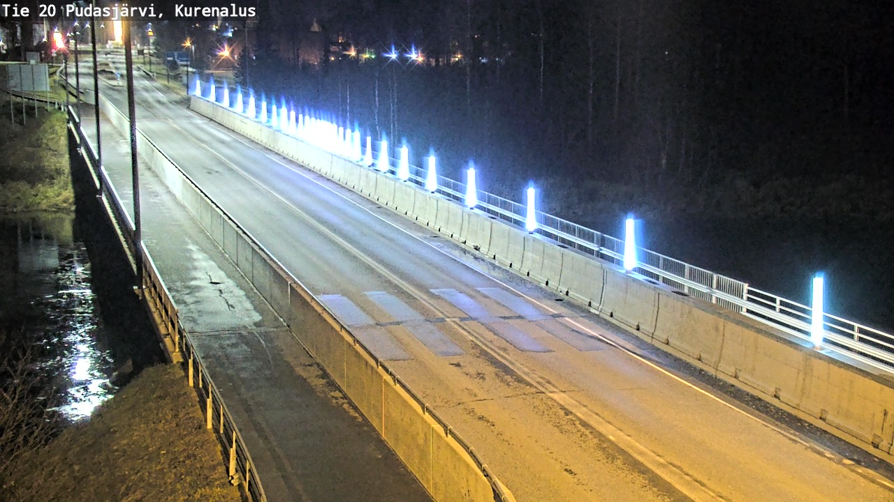 Kelikamerat Kuva Tie 20 Pudasjärvi, Kurenalus, Pudasjärvi, Pohjois-Pohjanmaa