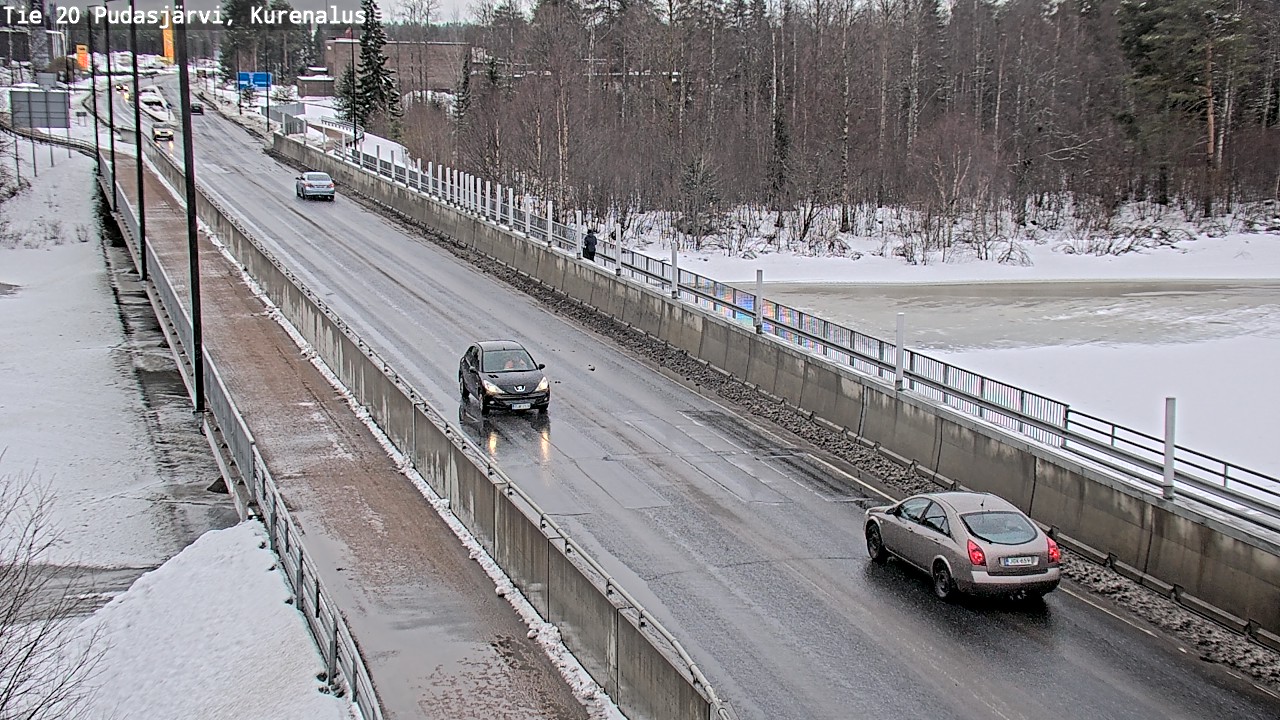 Kelikamerat Kuva Tie 20 Pudasjärvi, Kurenalus, Pudasjärvi, Pohjois-Pohjanmaa