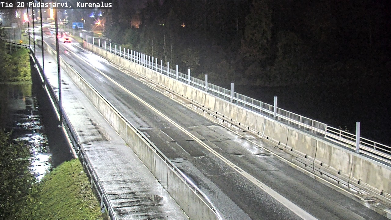 Weather Camera Image Road 20 Pudasjärvi, Kurenalus, Pudasjärvi, Pohjois-Pohjanmaa