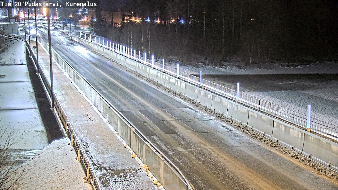 Kelikamerat Kuva Tie 20 Pudasjärvi, Kurenalus, Pudasjärvi, Pohjois-Pohjanmaa