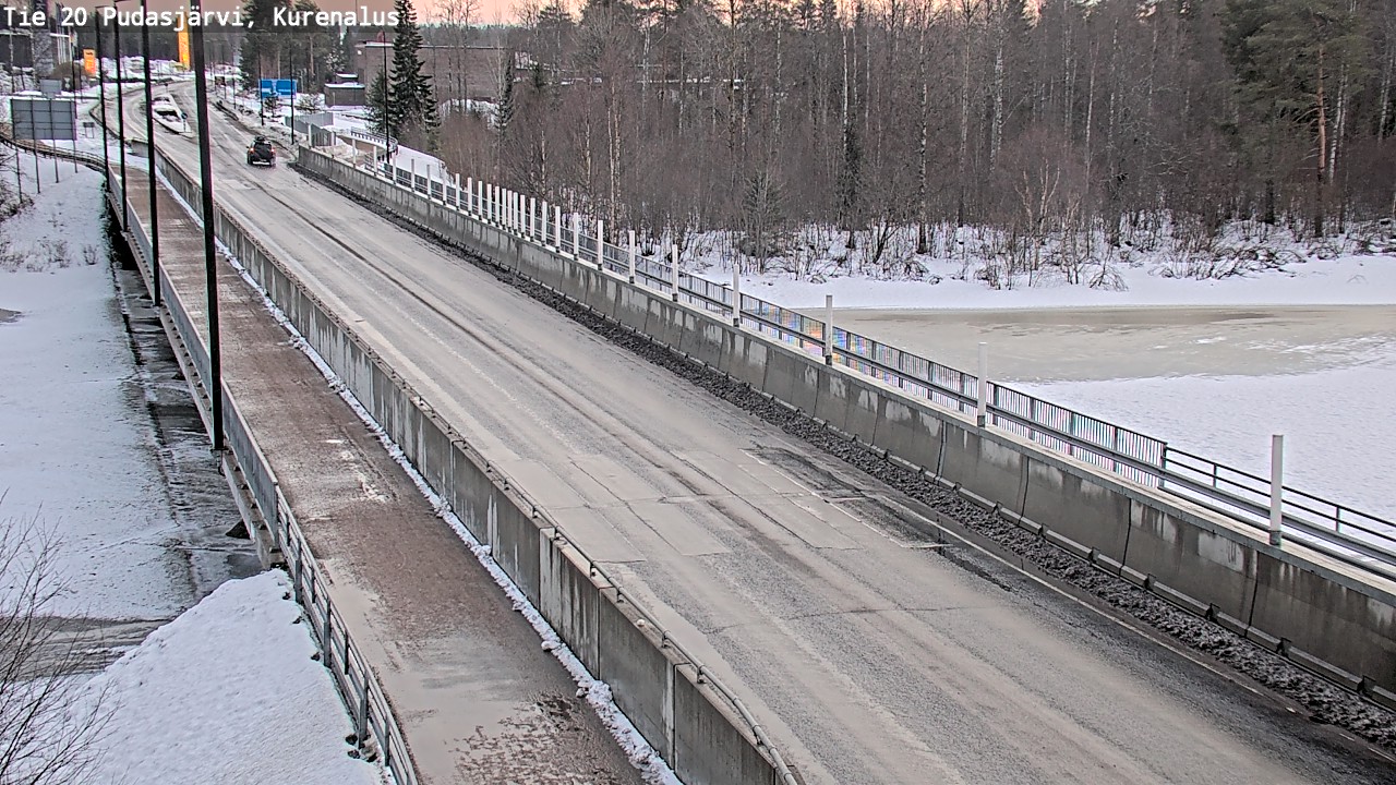 Kelikamerat Kuva Tie 20 Pudasjärvi, Kurenalus, Pudasjärvi, Pohjois-Pohjanmaa