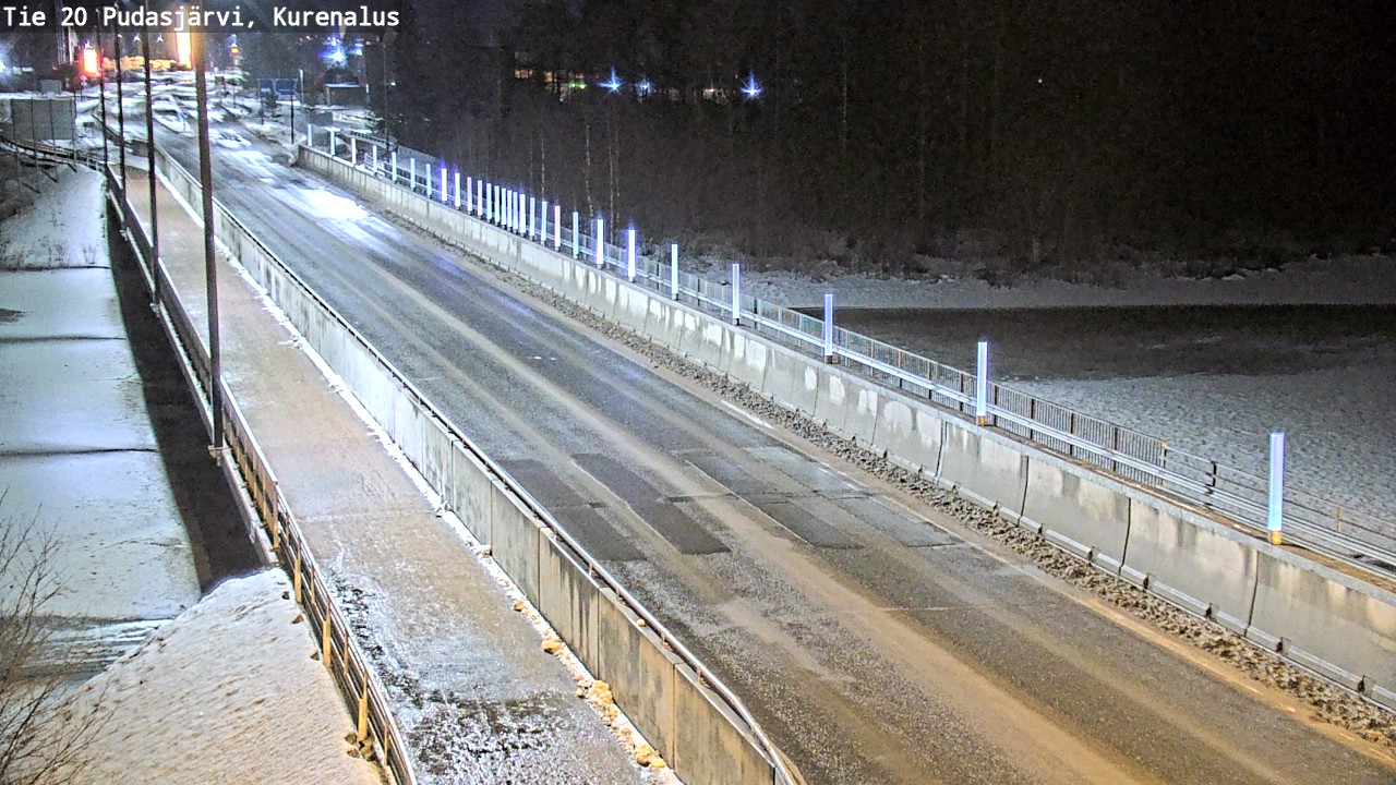 Kelikamerat Kuva Tie 20 Pudasjärvi, Kurenalus, Pudasjärvi, Pohjois-Pohjanmaa