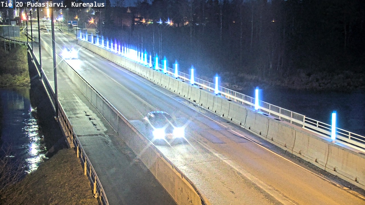 Kelikamerat Kuva Tie 20 Pudasjärvi, Kurenalus, Pudasjärvi, Pohjois-Pohjanmaa