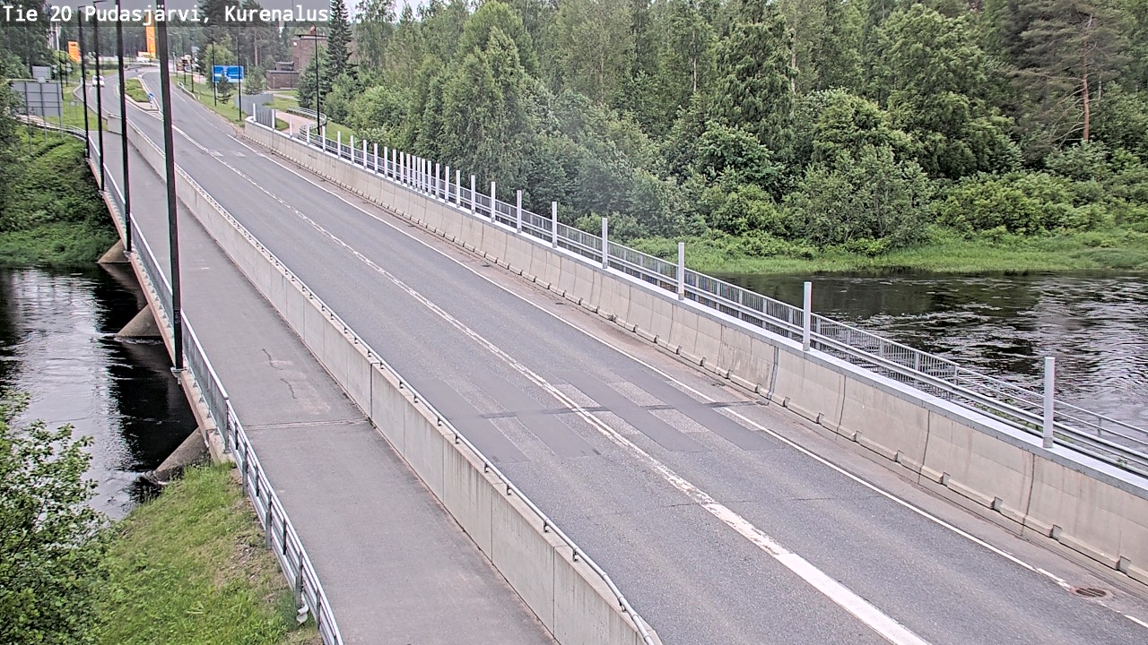 Kelikamerat Kuva Tie 20 Pudasjärvi, Kurenalus, Pudasjärvi, Pohjois-Pohjanmaa
