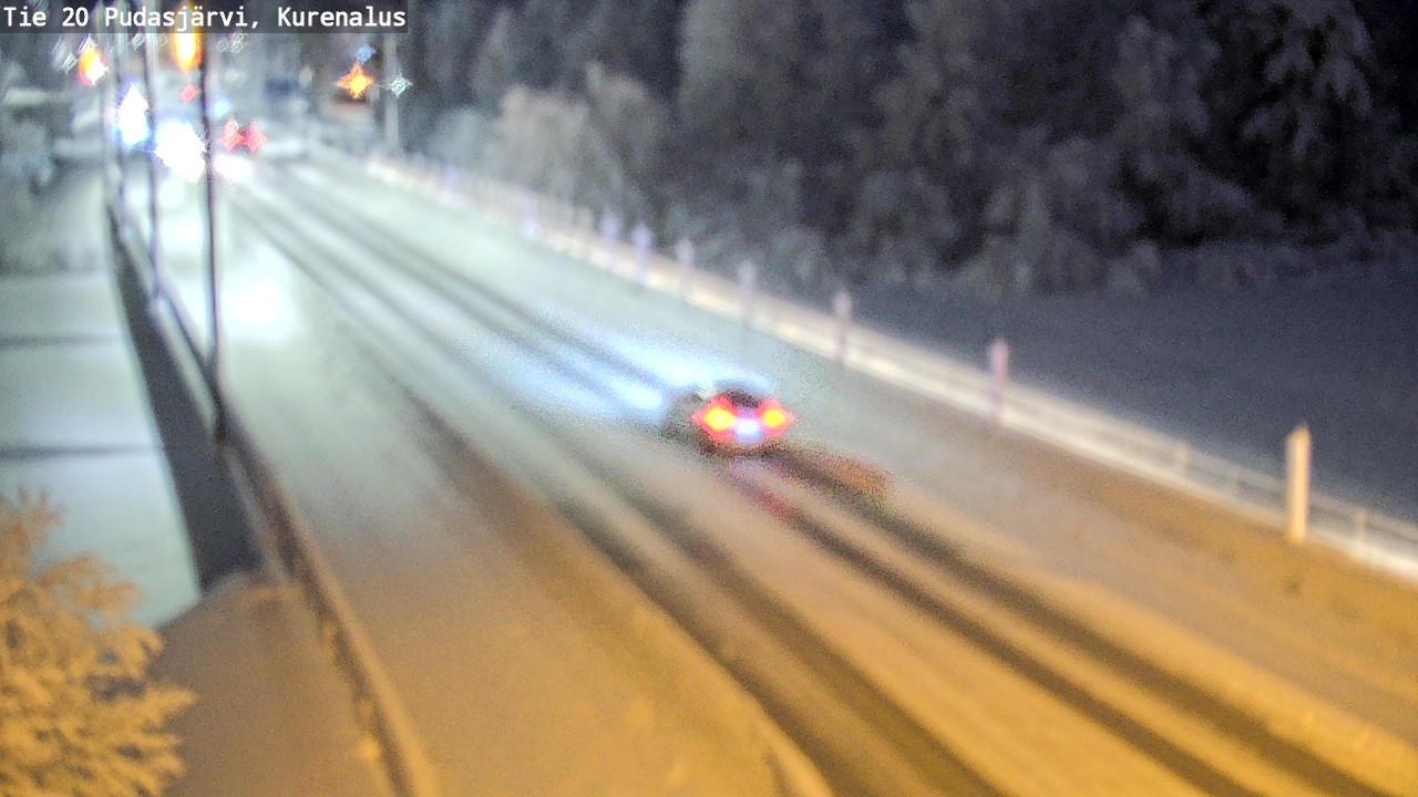 Kelikamerat Kuva Tie 20 Pudasjärvi, Kurenalus, Pudasjärvi, Pohjois-Pohjanmaa