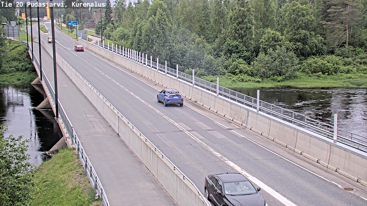 Kelikamerat Kuva Tie 20 Pudasjärvi, Kurenalus, Pudasjärvi, Pohjois-Pohjanmaa