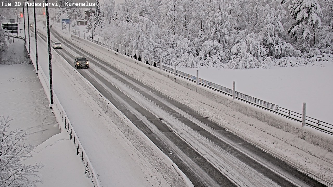 Kelikamerat Kuva Tie 20 Pudasjärvi, Kurenalus, Pudasjärvi, Pohjois-Pohjanmaa