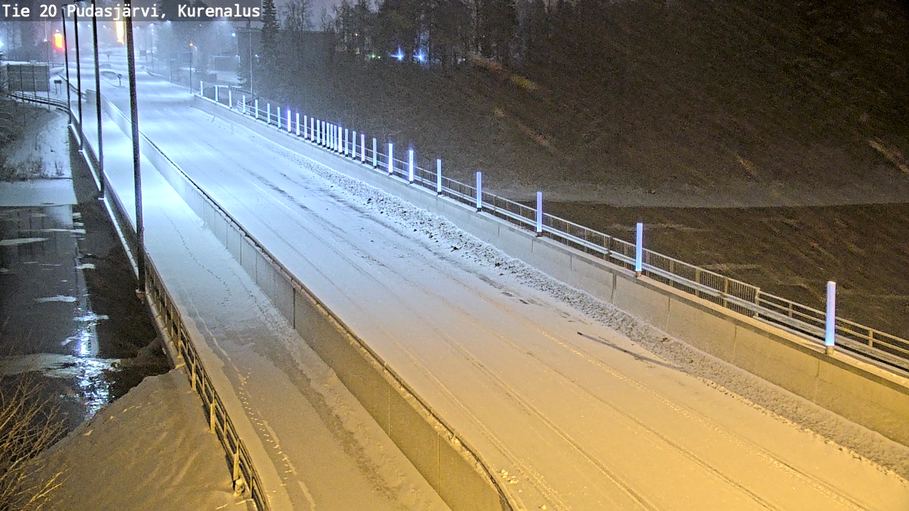 Kelikamerat Kuva Tie 20 Pudasjärvi, Kurenalus, Pudasjärvi, Pohjois-Pohjanmaa