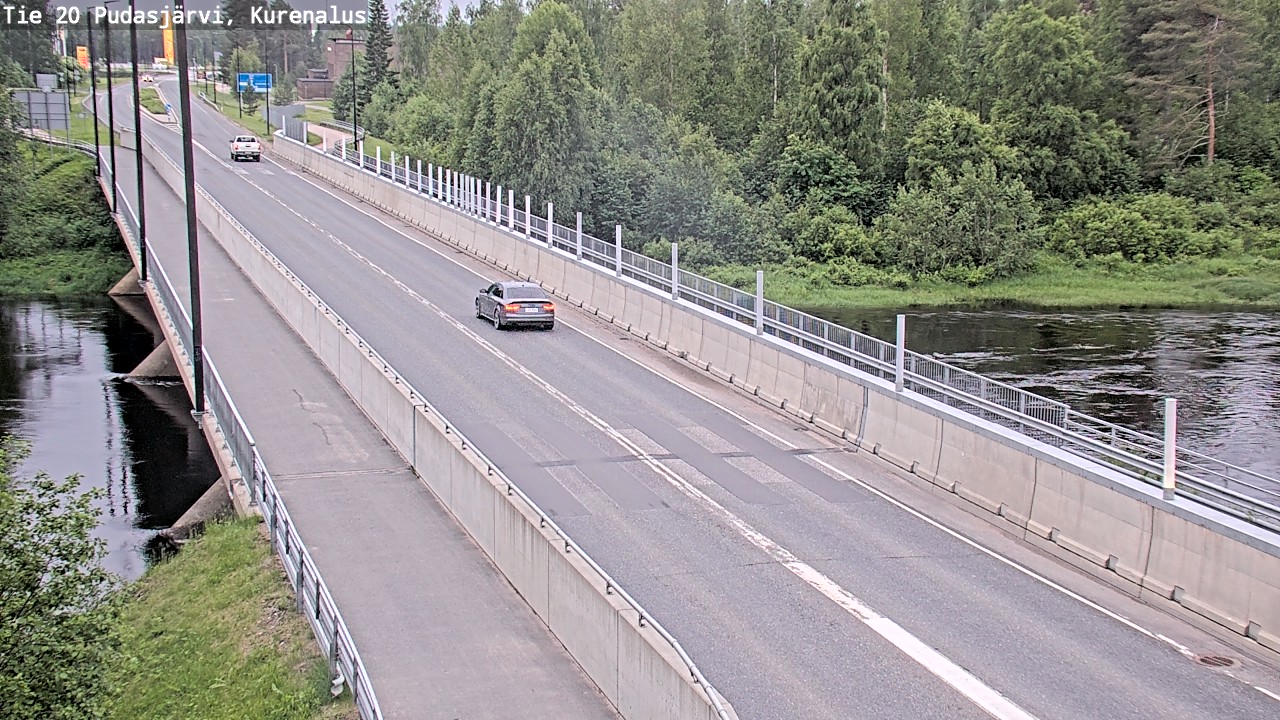 Kelikamerat Kuva Tie 20 Pudasjärvi, Kurenalus, Pudasjärvi, Pohjois-Pohjanmaa