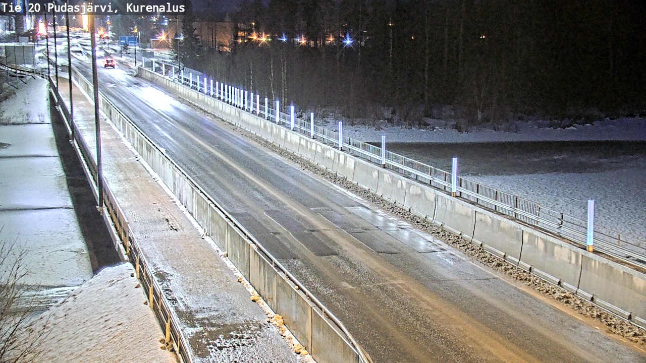 Kelikamerat Kuva Tie 20 Pudasjärvi, Kurenalus, Pudasjärvi, Pohjois-Pohjanmaa