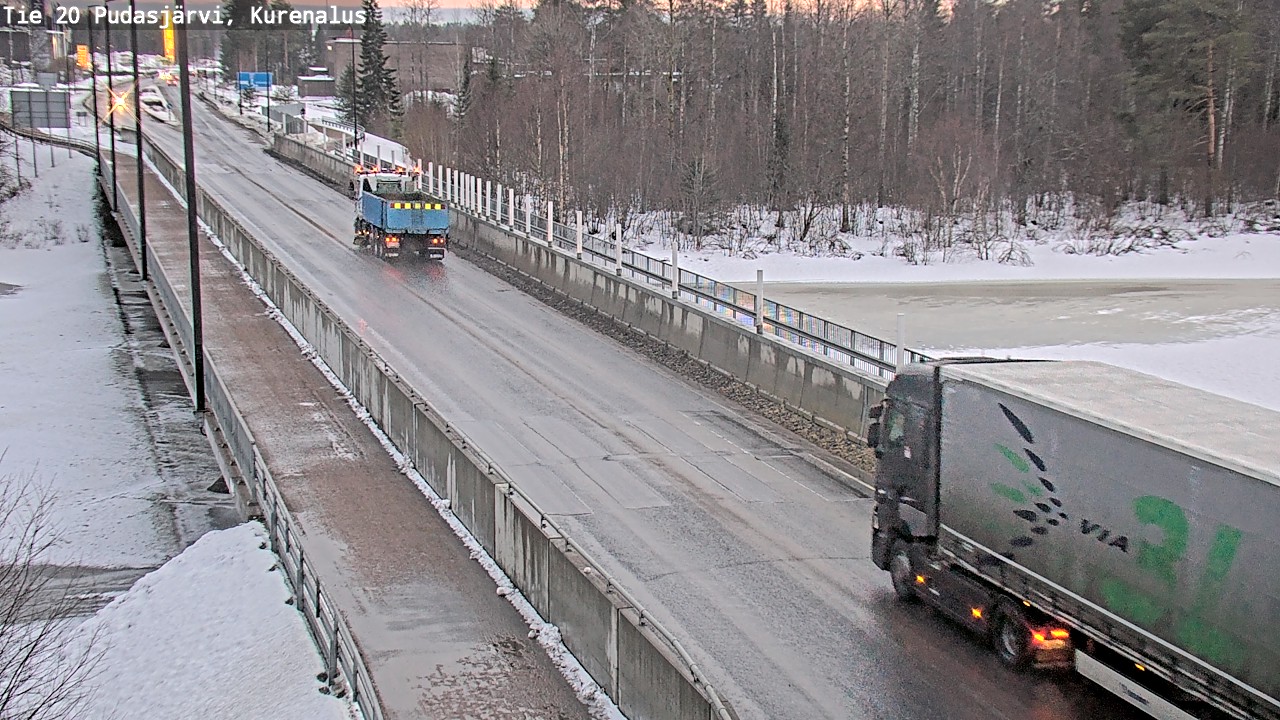 Kelikamerat Kuva Tie 20 Pudasjärvi, Kurenalus, Pudasjärvi, Pohjois-Pohjanmaa