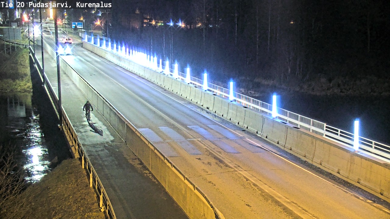 Kelikamerat Kuva Tie 20 Pudasjärvi, Kurenalus, Pudasjärvi, Pohjois-Pohjanmaa