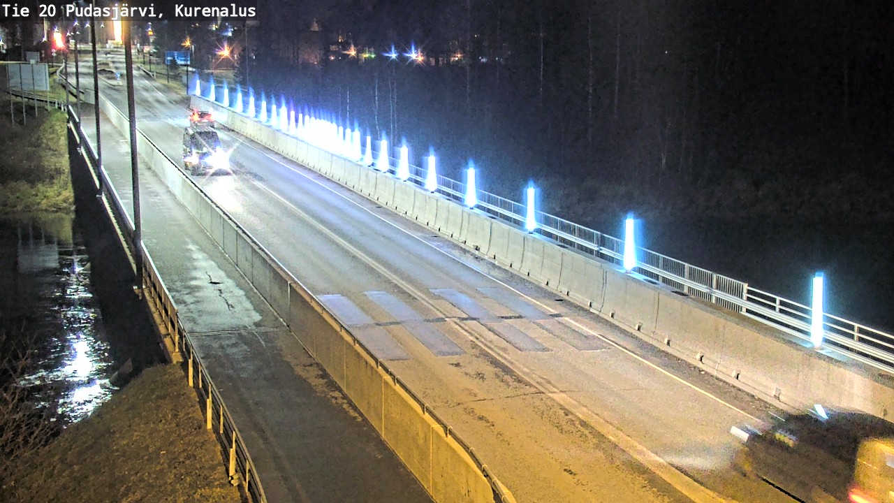 Kelikamerat Kuva Tie 20 Pudasjärvi, Kurenalus, Pudasjärvi, Pohjois-Pohjanmaa