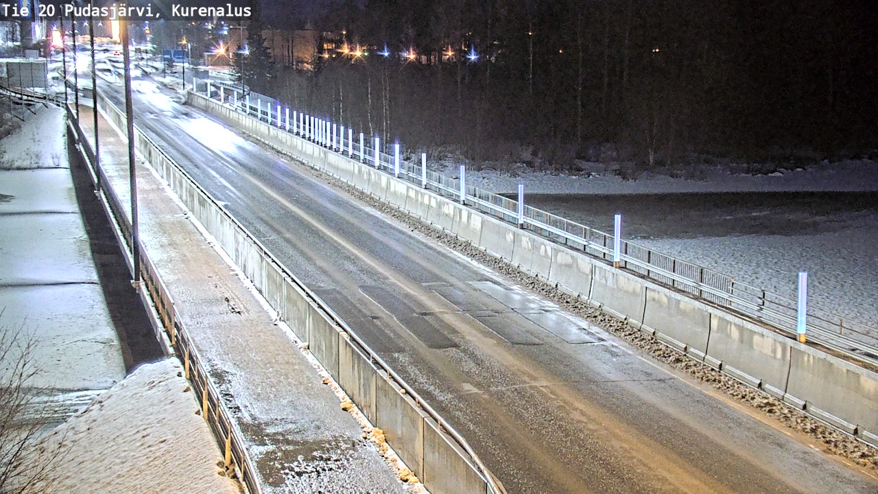 Kelikamerat Kuva Tie 20 Pudasjärvi, Kurenalus, Pudasjärvi, Pohjois-Pohjanmaa