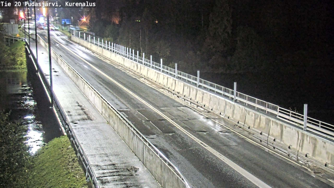 Weather Camera Image Road 20 Pudasjärvi, Kurenalus, Pudasjärvi, Pohjois-Pohjanmaa