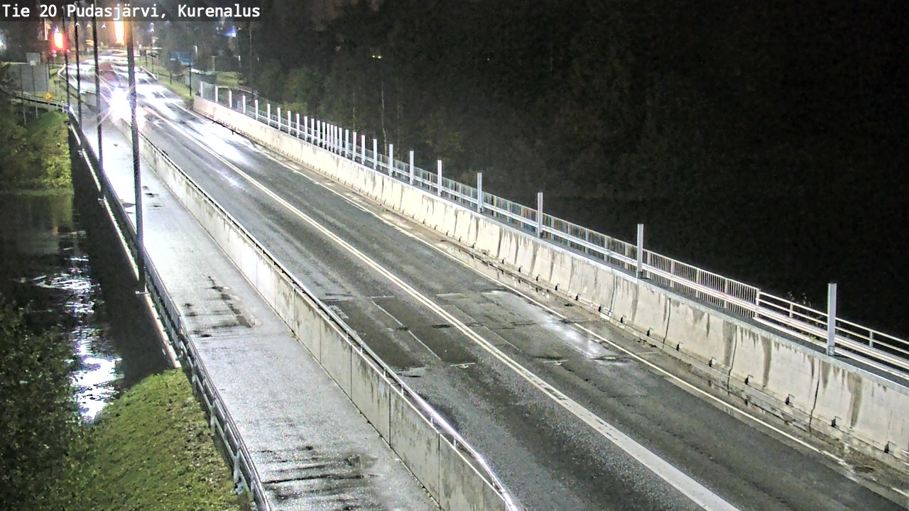 Weather Camera Image Road 20 Pudasjärvi, Kurenalus, Pudasjärvi, Pohjois-Pohjanmaa