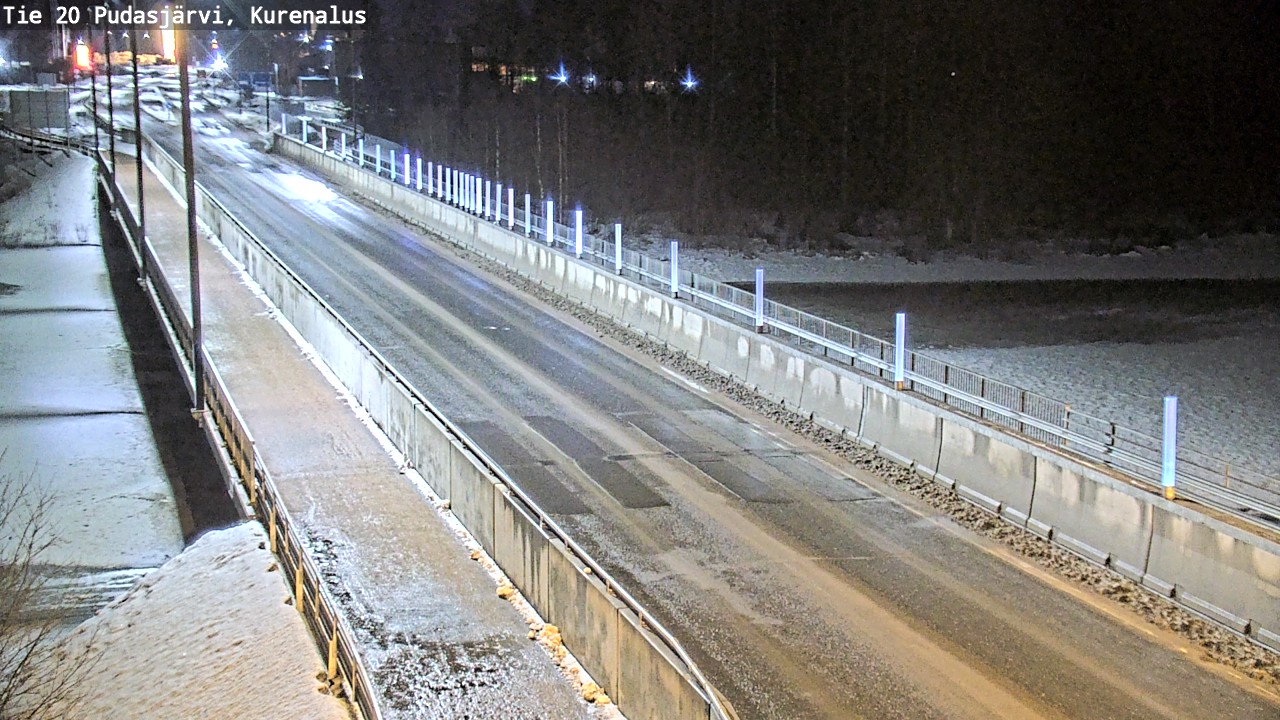 Kelikamerat Kuva Tie 20 Pudasjärvi, Kurenalus, Pudasjärvi, Pohjois-Pohjanmaa