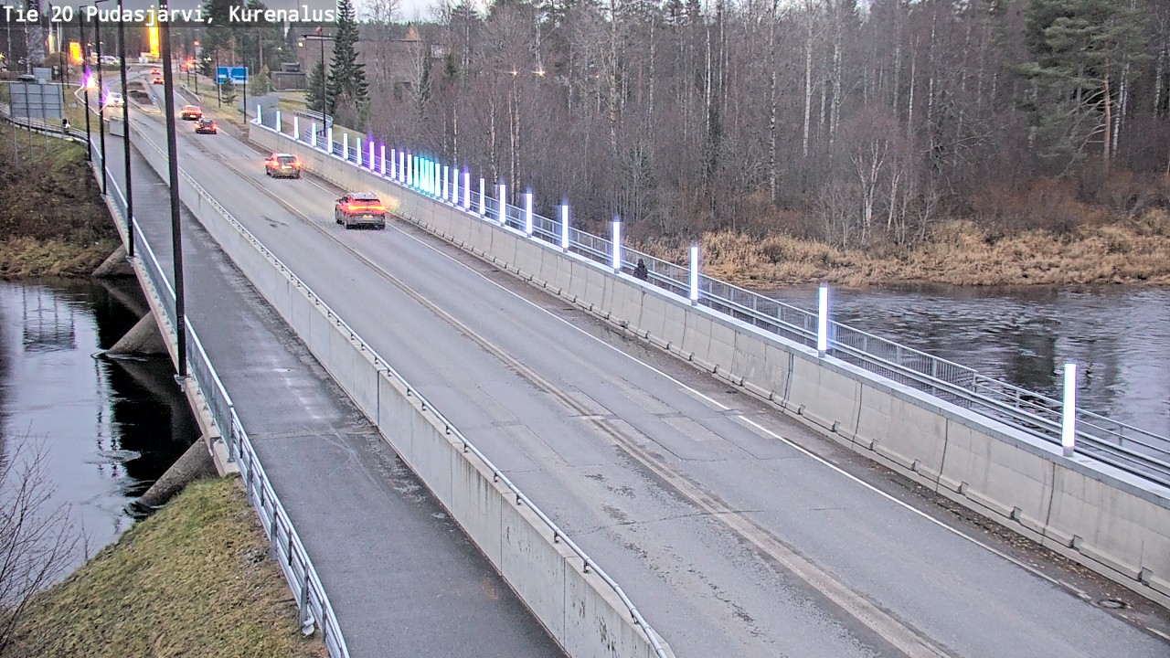 Kelikamerat Kuva Tie 20 Pudasjärvi, Kurenalus, Pudasjärvi, Pohjois-Pohjanmaa