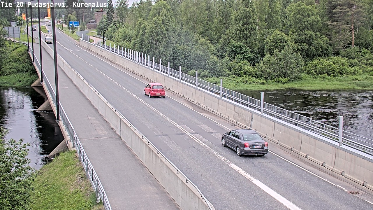 Kelikamerat Kuva Tie 20 Pudasjärvi, Kurenalus, Pudasjärvi, Pohjois-Pohjanmaa