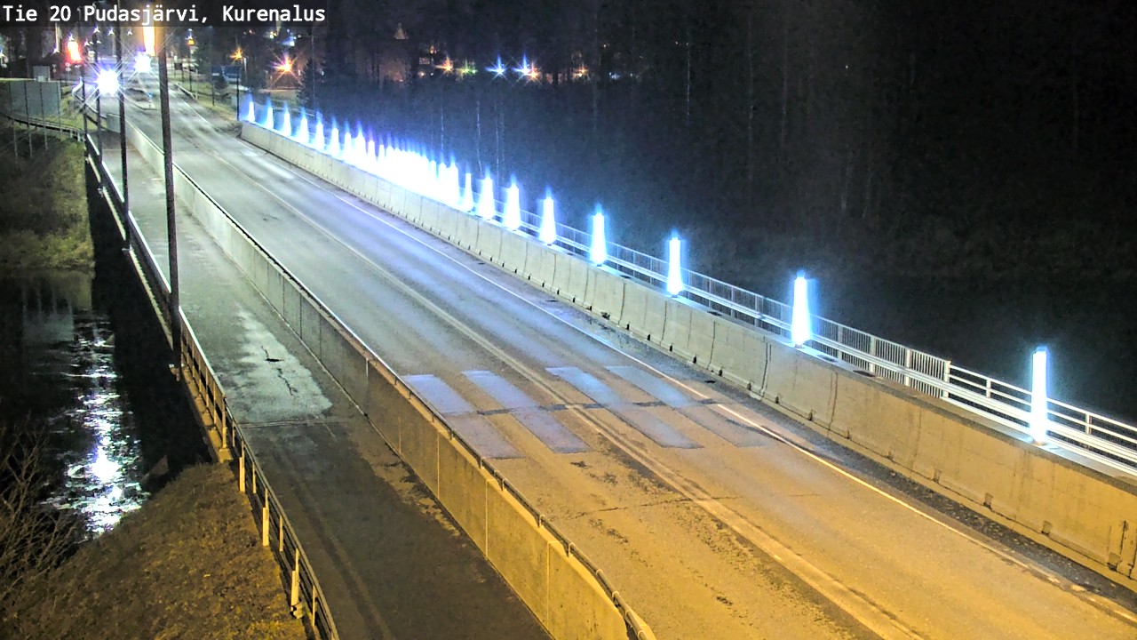 Kelikamerat Kuva Tie 20 Pudasjärvi, Kurenalus, Pudasjärvi, Pohjois-Pohjanmaa