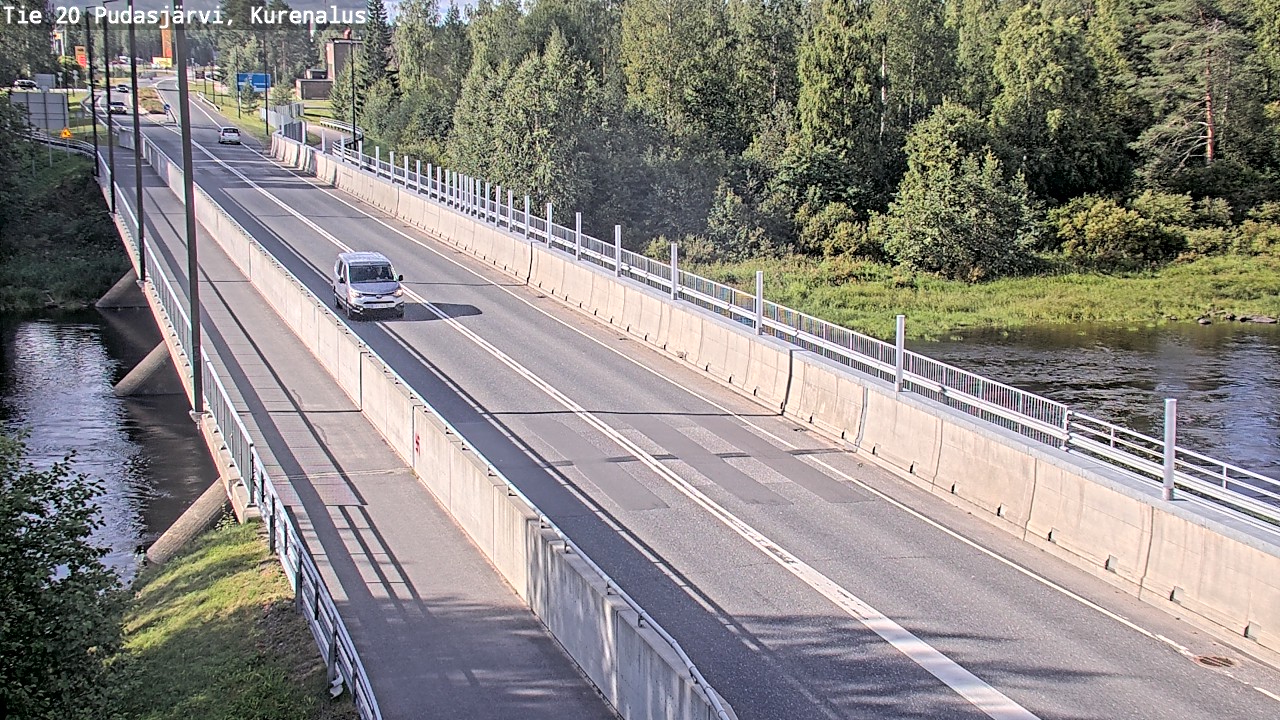 Kelikamerat Kuva Tie 20 Pudasjärvi, Kurenalus, Pudasjärvi, Pohjois-Pohjanmaa