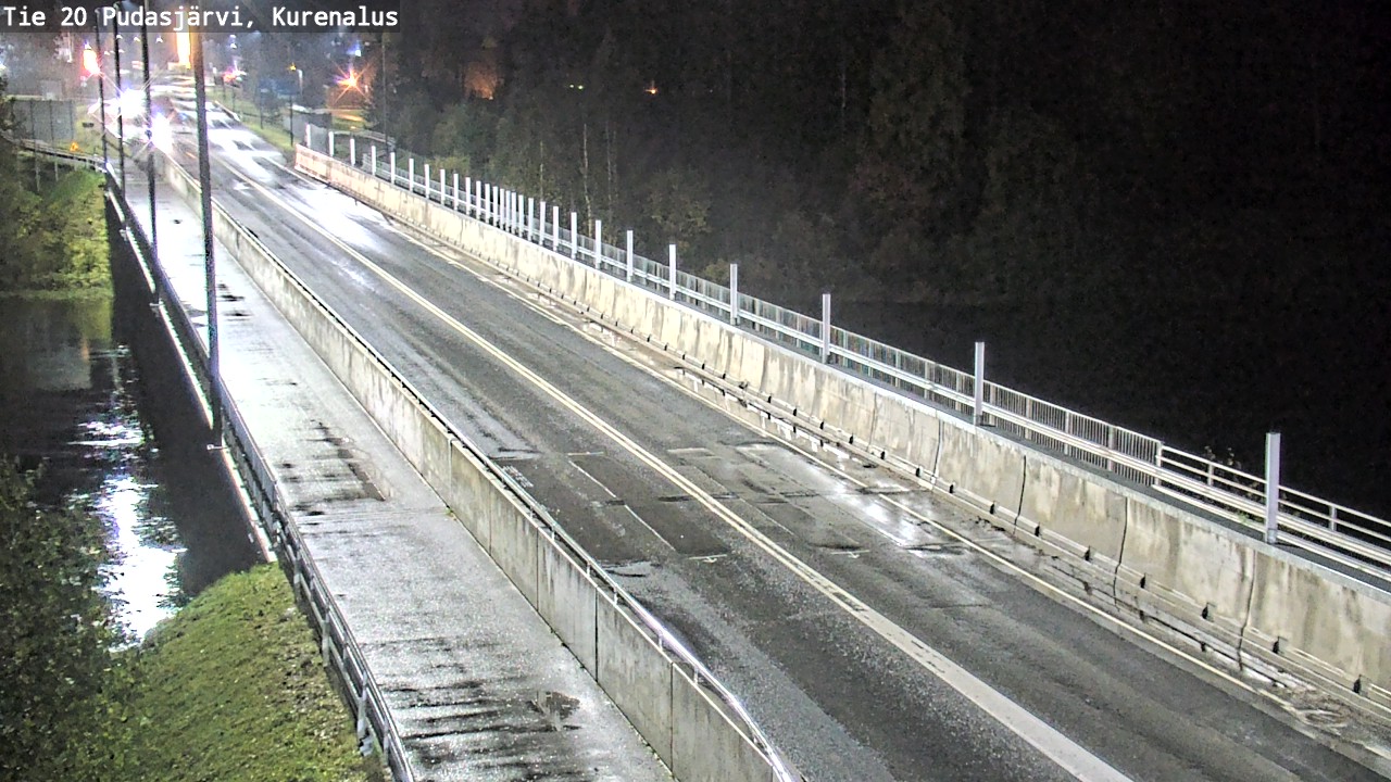 Weather Camera Image Road 20 Pudasjärvi, Kurenalus, Pudasjärvi, Pohjois-Pohjanmaa
