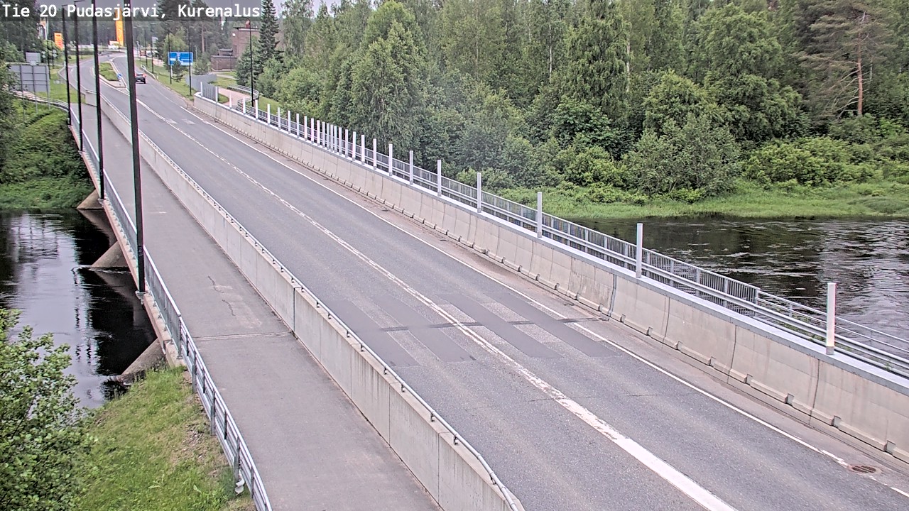 Kelikamerat Kuva Tie 20 Pudasjärvi, Kurenalus, Pudasjärvi, Pohjois-Pohjanmaa