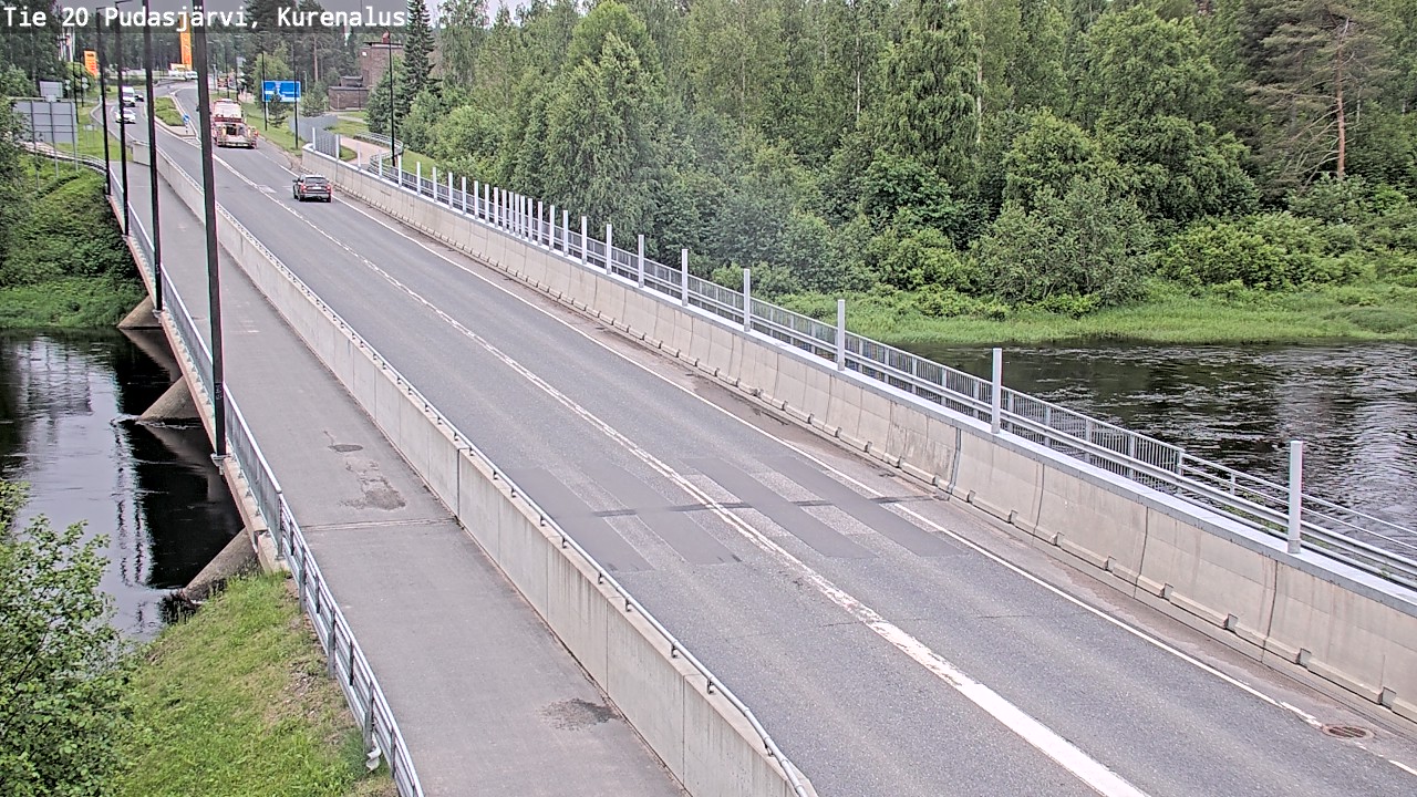 Kelikamerat Kuva Tie 20 Pudasjärvi, Kurenalus, Pudasjärvi, Pohjois-Pohjanmaa