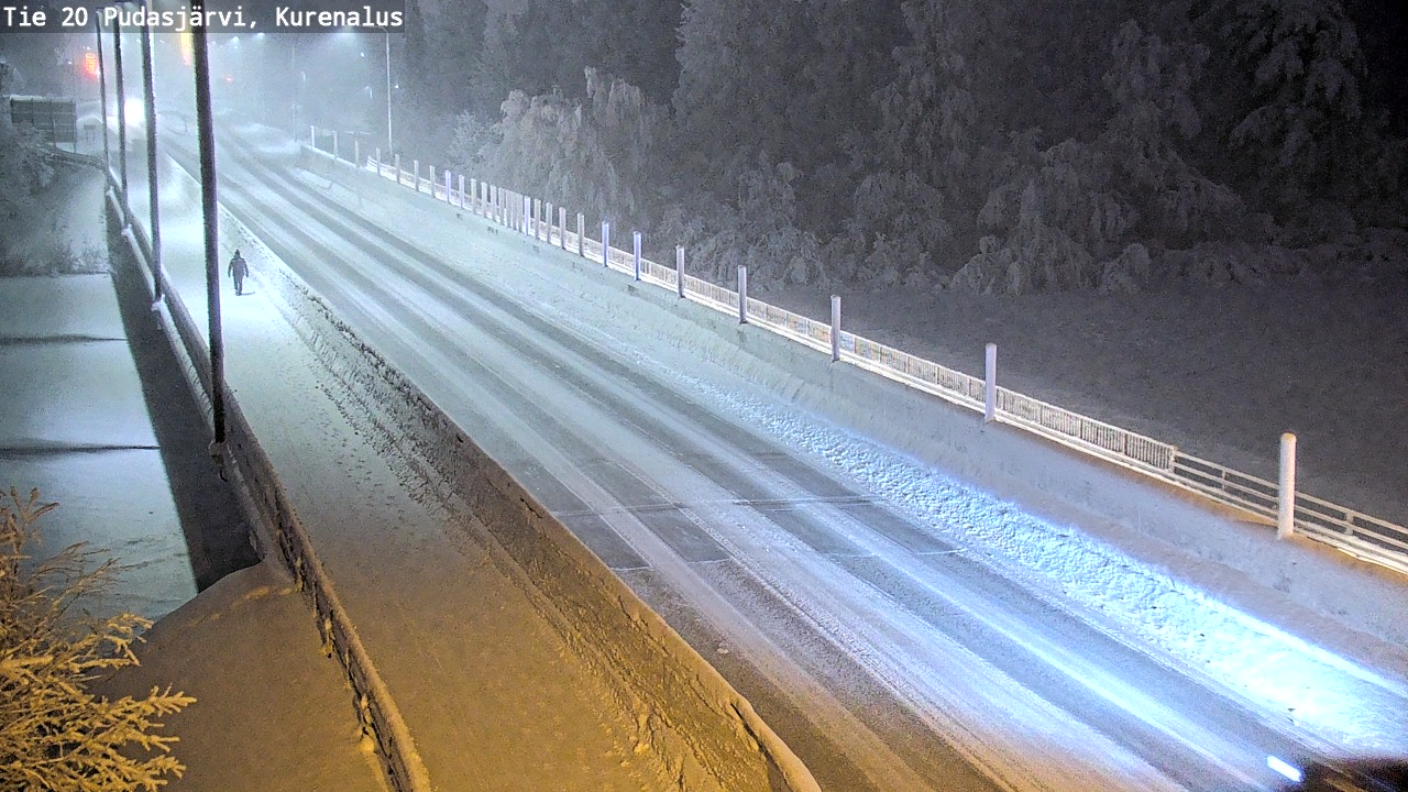 Kelikamerat Kuva Tie 20 Pudasjärvi, Kurenalus, Pudasjärvi, Pohjois-Pohjanmaa