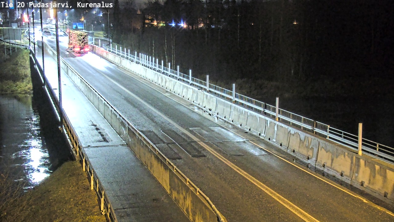 Kelikamerat Kuva Tie 20 Pudasjärvi, Kurenalus, Pudasjärvi, Pohjois-Pohjanmaa