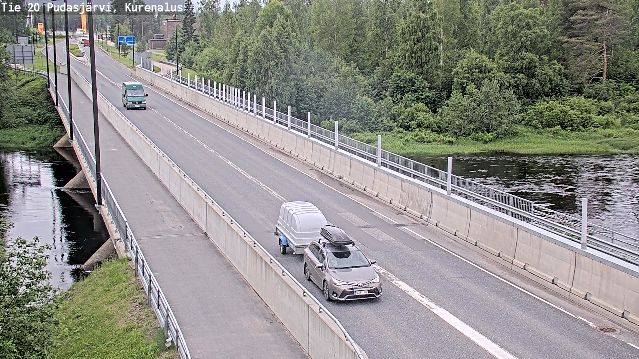 Kelikamerat Kuva Tie 20 Pudasjärvi, Kurenalus, Pudasjärvi, Pohjois-Pohjanmaa